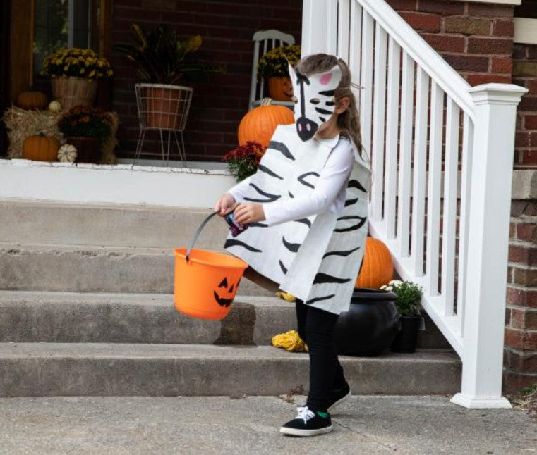 Costume Zebra Paper Bag Scrapiy