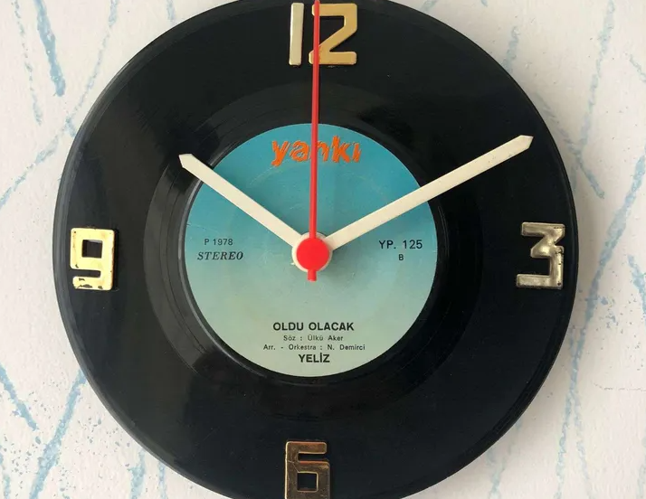 Clock - Vinyl Record