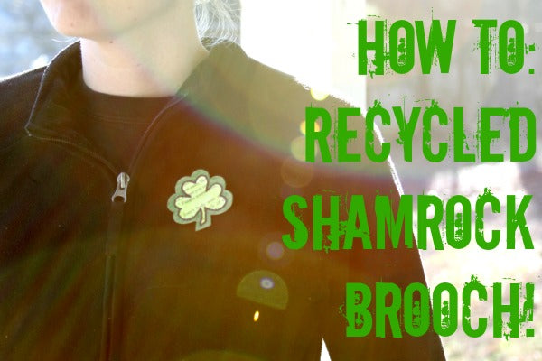 Brooch (Shamrock) - Book