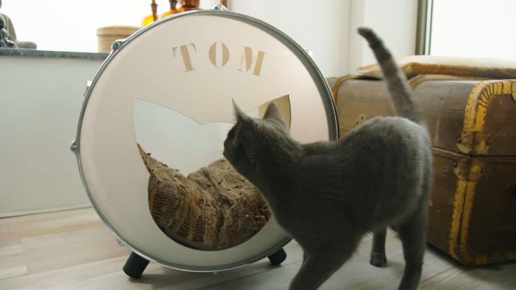 Cat Bed - Drum