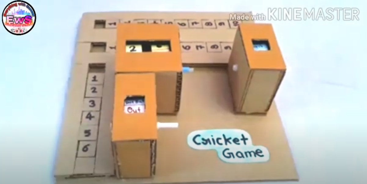 Cricket Game - Cardboard