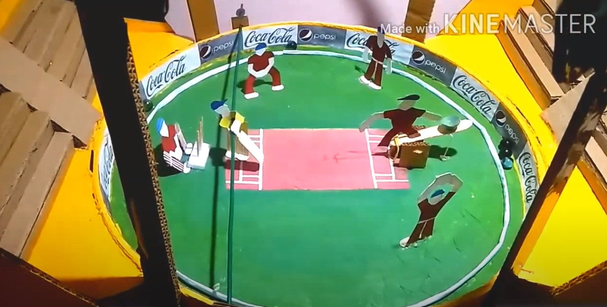 Cricket Game - Cardboard