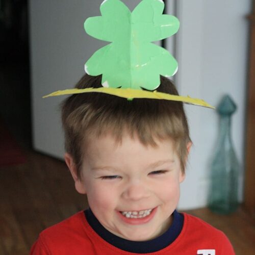 Crown (Four Leaf Clover) - Paper Plate