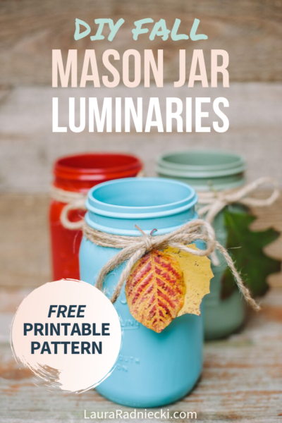 Luminary (Fall) - Mason Jar