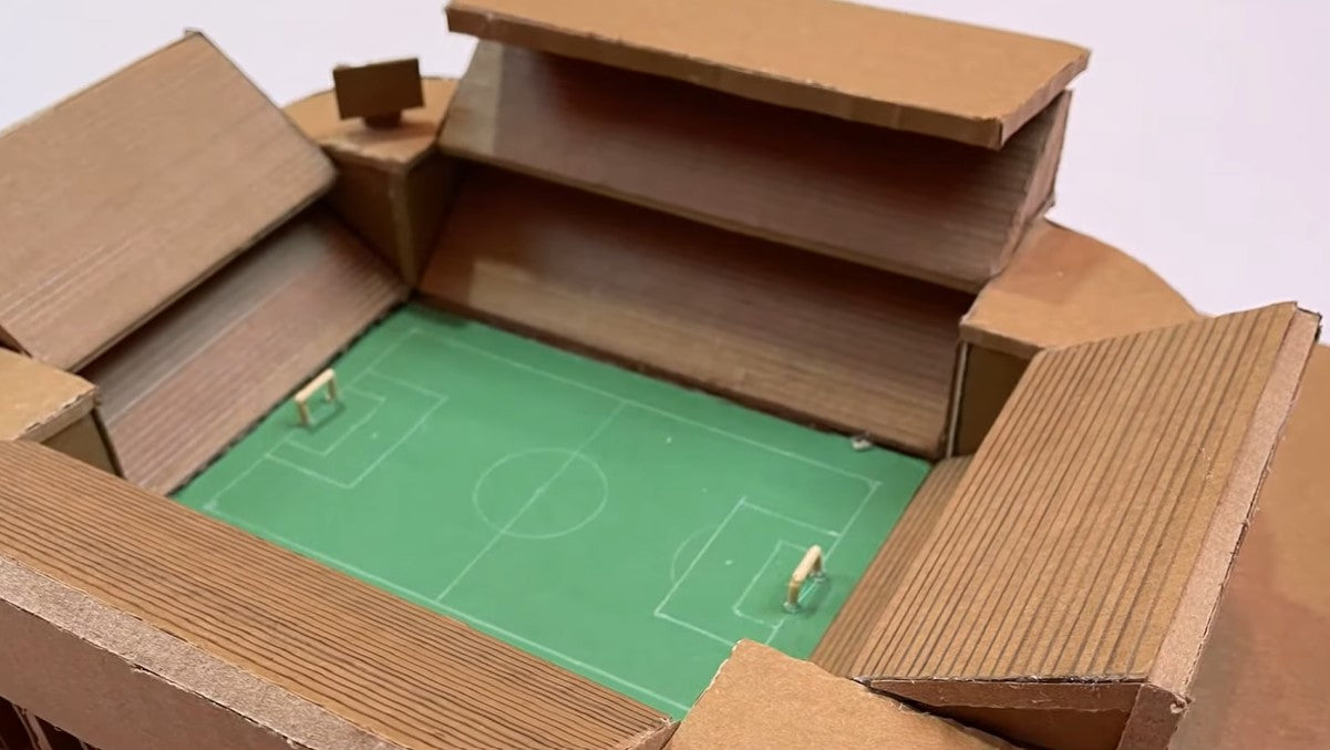 Soccer Stadium - Cardboard