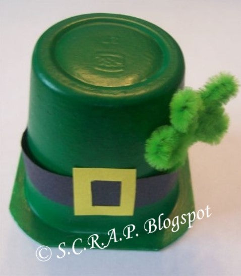 Hat (St. Patrick's Day) - Yogurt Cup