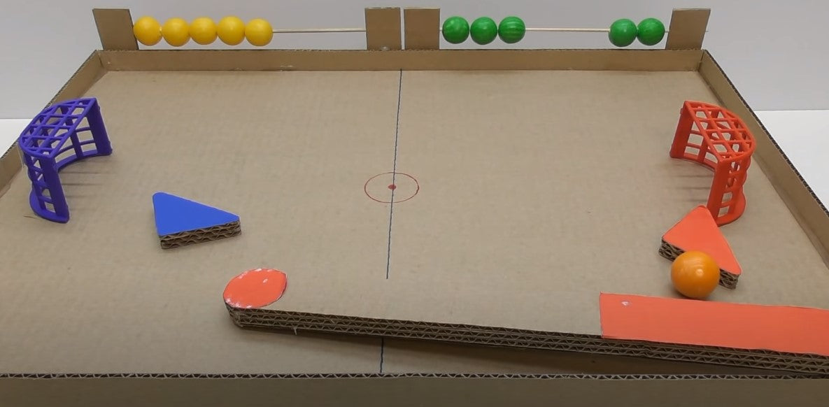 Hockey - Cardboard and Magnets