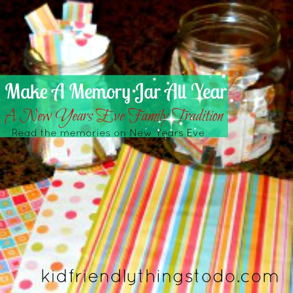 Memory Jar (New Year's Eve) - Mason Jar