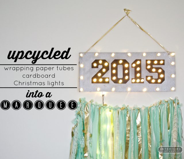 New Year's Eve Marquee - Cardboard