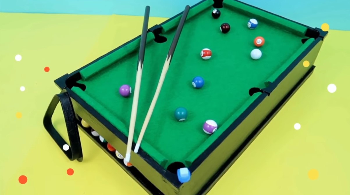 Pool - Cardboard and Marbles