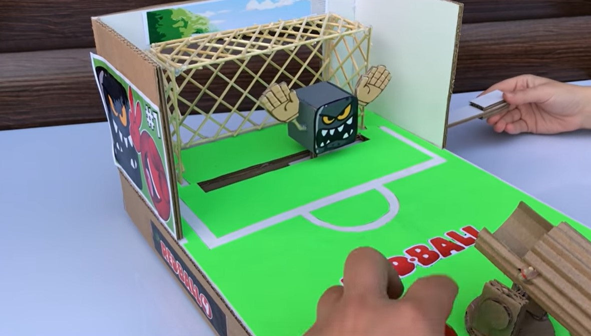 Soccer Challenge - Cardboard