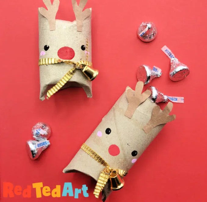 Reindeer - Toilet Paper Roll