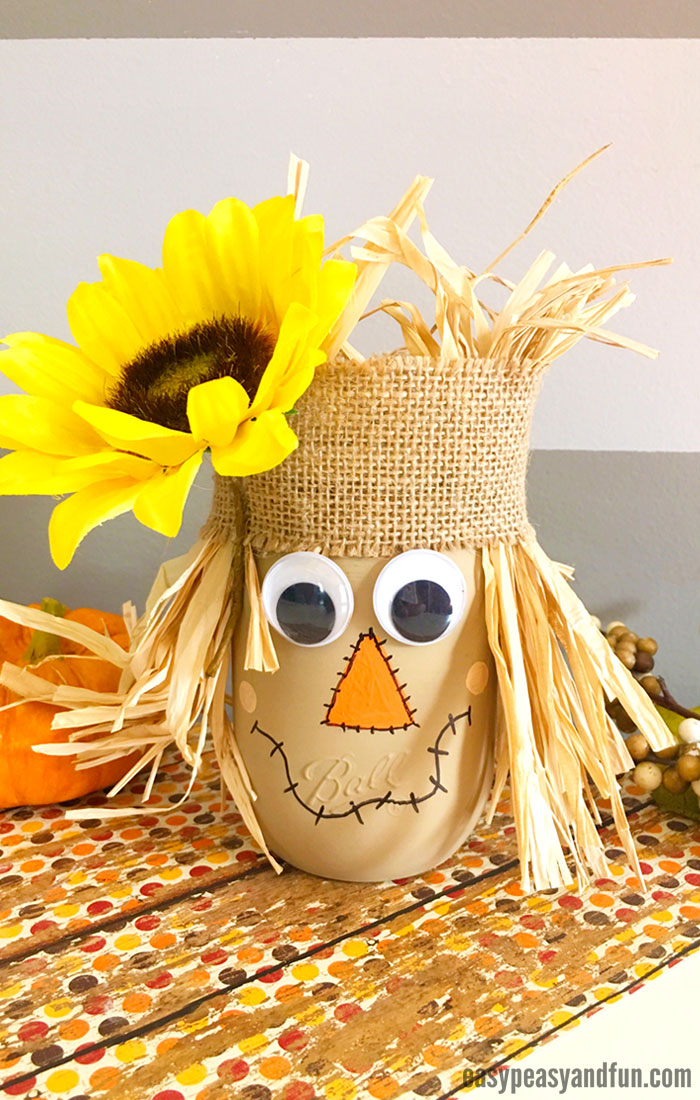 Scarecrow - Mason Jar