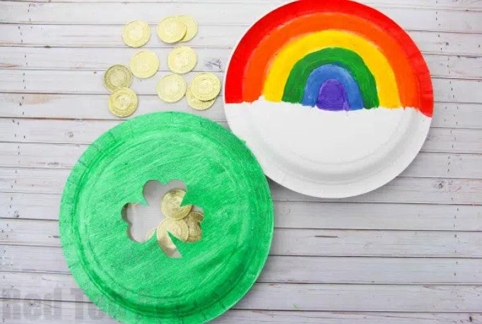 Tambourines (St. Patrick's Day) - Paper Plate