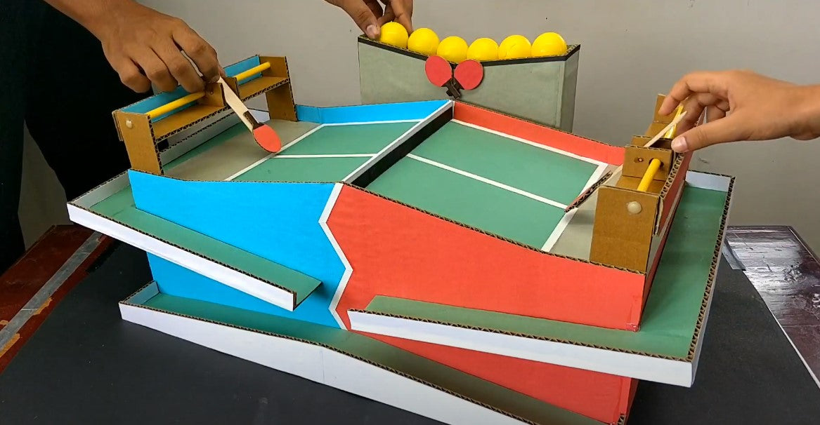 Tennis Game (for 2 players) - Cardboard