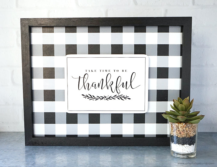 Thankful Sign - Frame