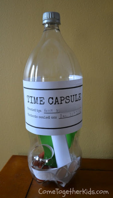 Time Capsule (New Year's Eve) - Plastic Bottle