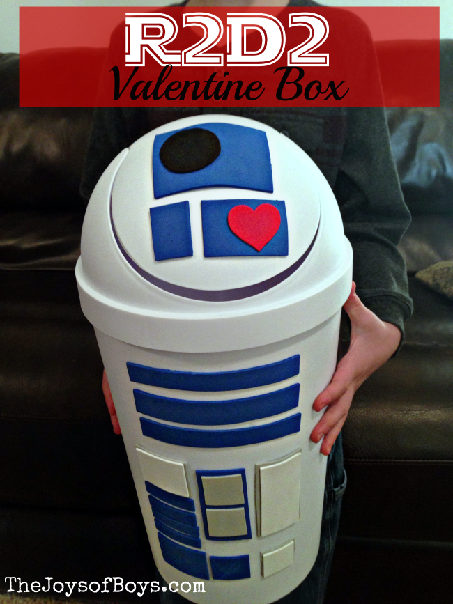 Valentine Box (R2D2) - Garbage Can