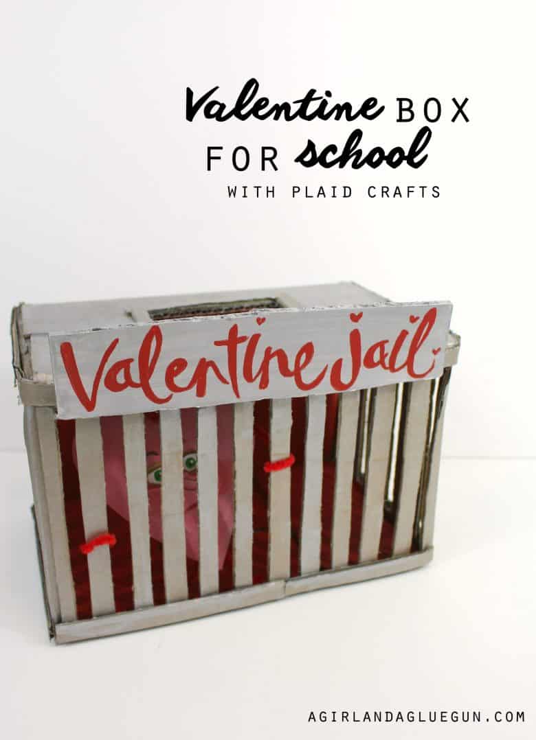 Valentine Box (Valentine Jail) - Cardboard