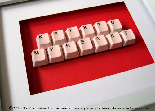 Valentine's Day Decoration - Keyboard