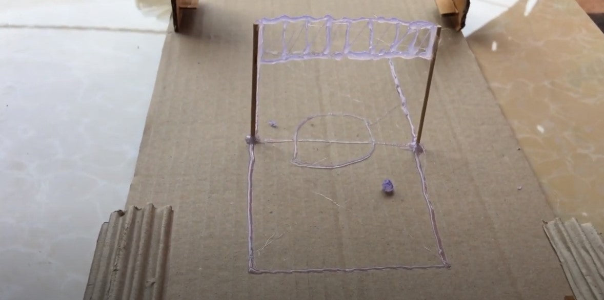 Volleyball Field - Cardboard